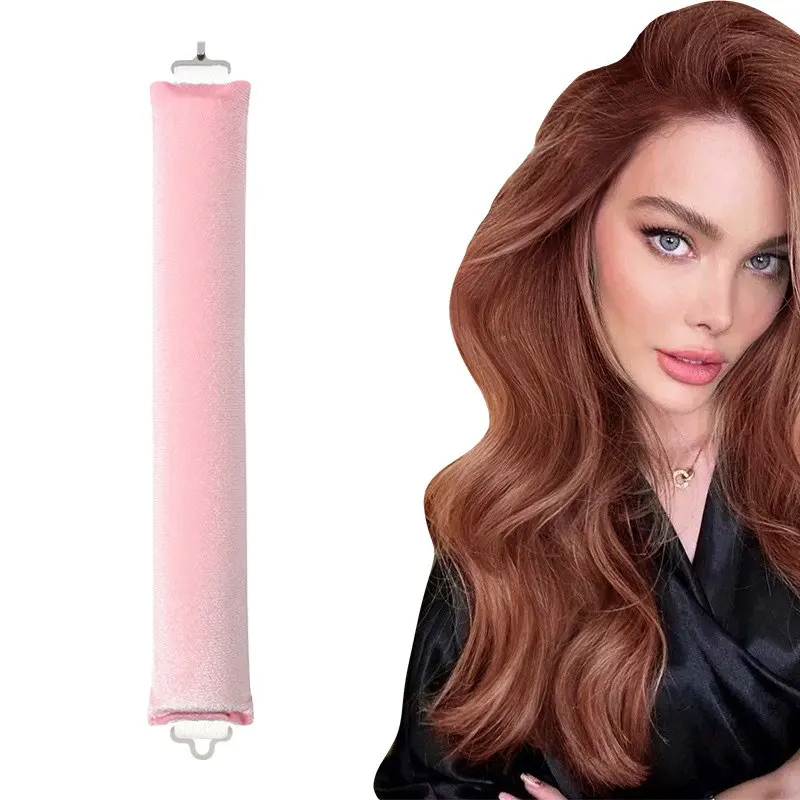 Heatless Hair Curlers Curling Rod Headband No Heat Hair Rollers Lazy Curls with Hook Sleeping Soft Flexi Rod Hair Styling Tools - Image 3