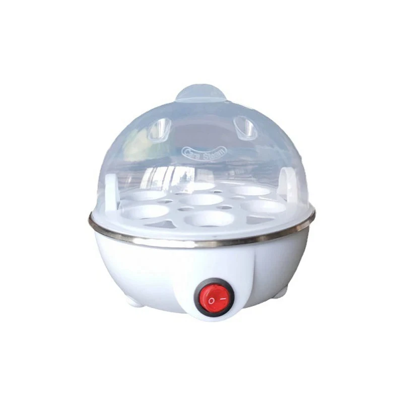 7-Egg Capacity Automatic Egg Cooker Multi-Functional Steamed Egg Boiled Custard Maker Home Breakfast Kitchen Appliance - Image 4