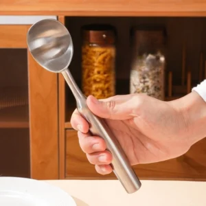 Stainless Steel Ice Cream Spoon Ice Cream Magic Tool Self-melting Long-handled Ice Cream Spoon Fruit Scoop Ball