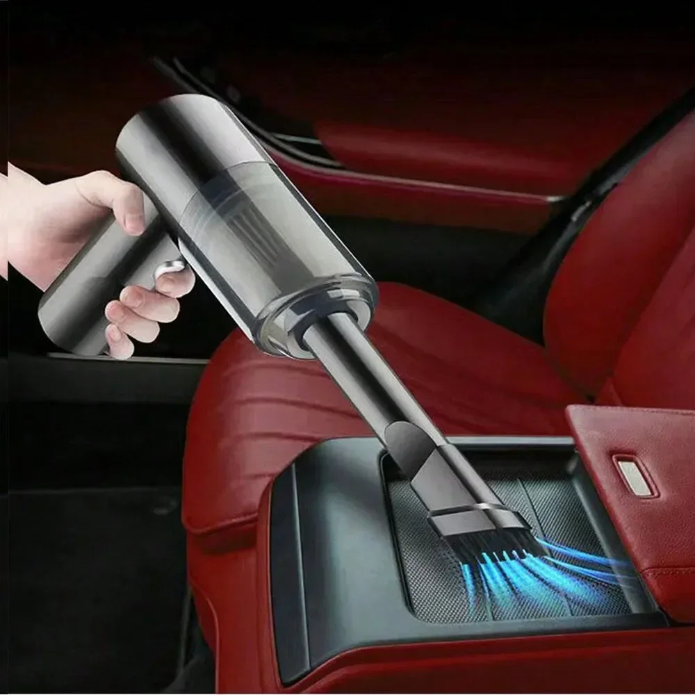 1PC Wireless Vacuum Cleaner 120W High Power Black Dual Use for Home And Car Powerful Portable Handheld Vacuum - Image 2