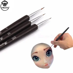 Face mold Brush Set 3pcs/set Food Paint Icing Cupcake Tools Dessert Pastry Decoration Baking Tools Cake Decorating Tool 1PCS