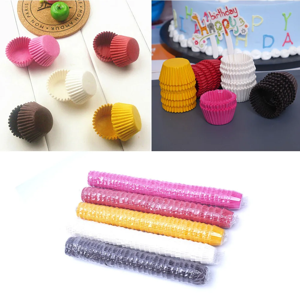 1000PCS/bag Cake Paper Cups Chocolate Paper Liners Cupcake Wrappers Muffin Cases Baking Cup Cake Liner Pastry Tools Supplies - Image 5
