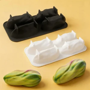 Silicone Chocolate Mold Pistachios Design Mousse Cake Mould Party Dessert Baking Tools Food Grade Kitchen Bakeware